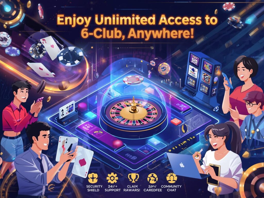 6Club Login Bonus ₹500